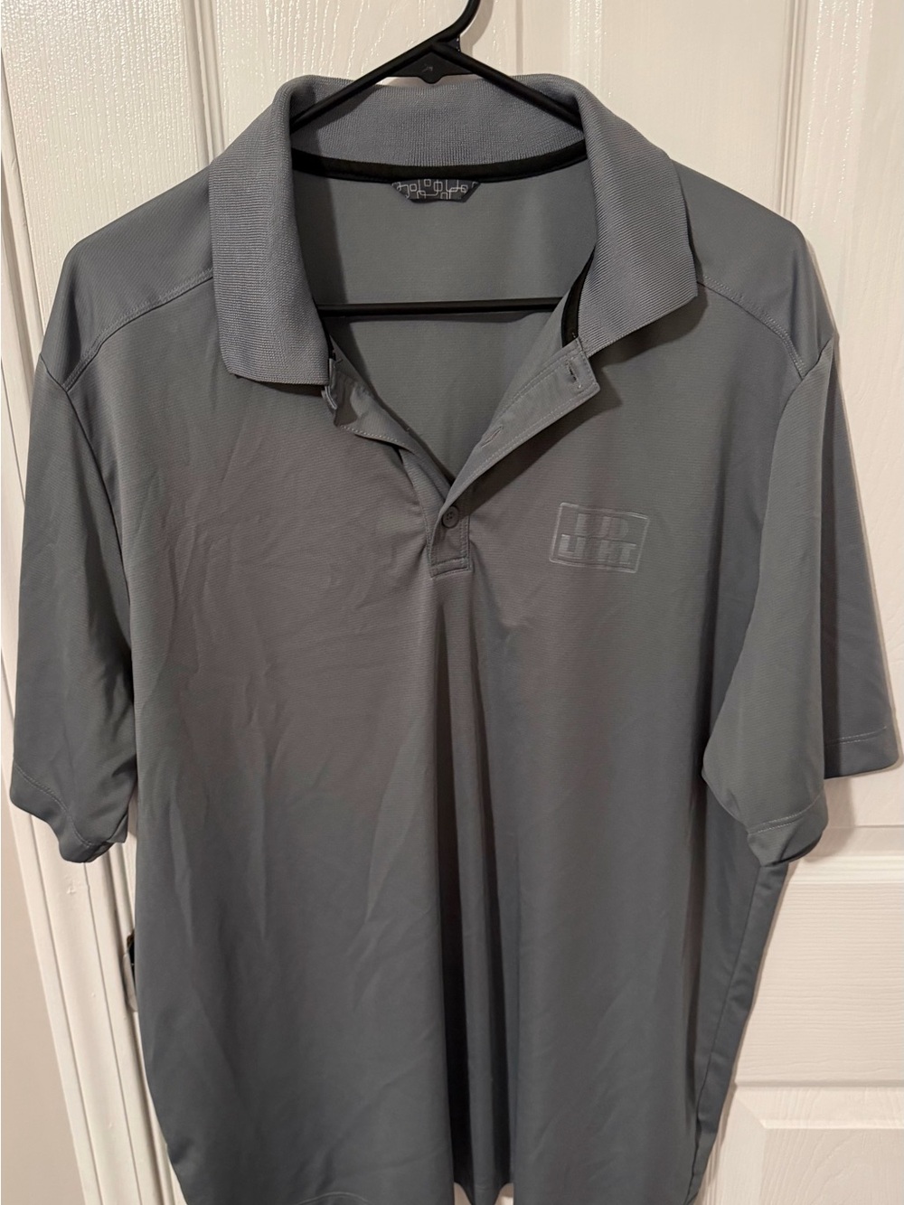 Men's Gray Performance Polo Shirt